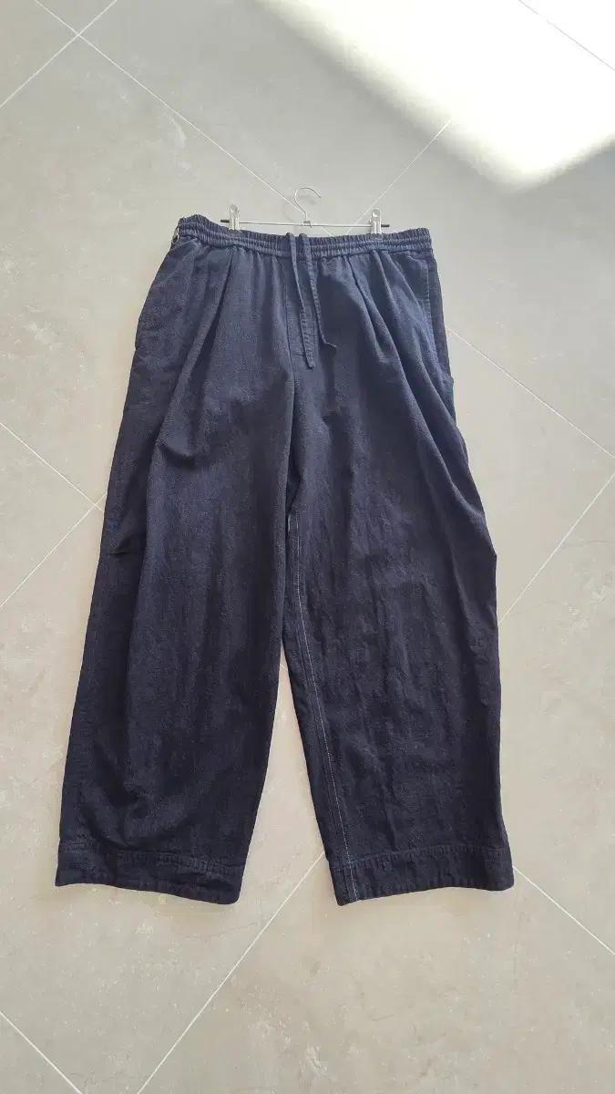 (L)COS 코스 블랙 밴딩 와이드 팬츠 EUR 34