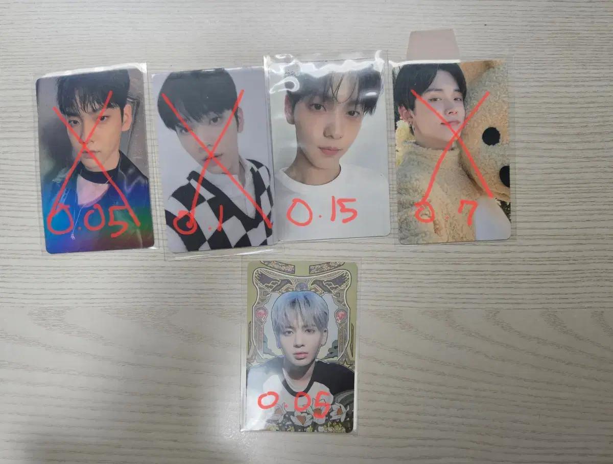 투바투 TXT 포토카드 판매 수빈 연준 범규 태현 휴닝카이