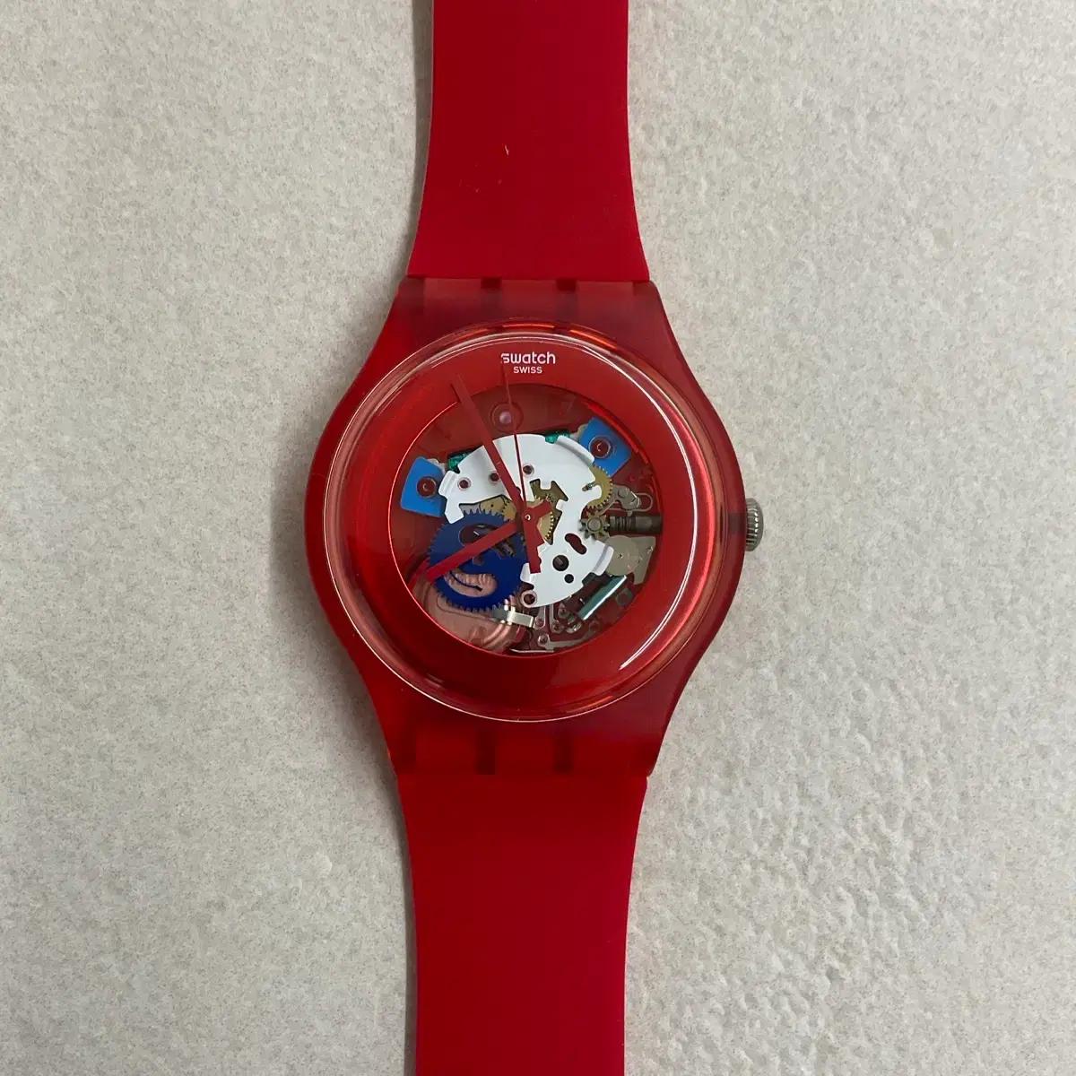 Swatch red Skeleton