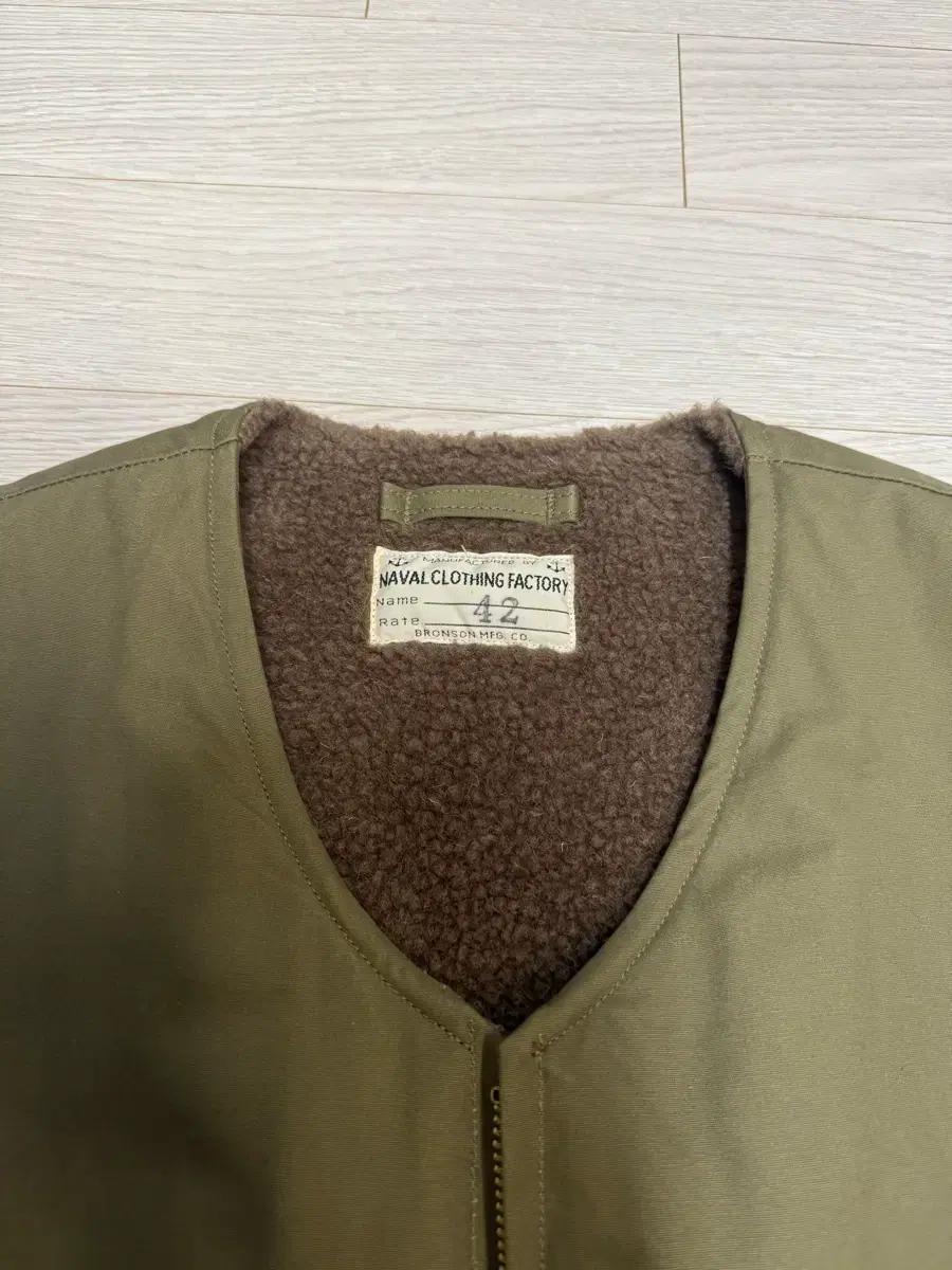 브론슨 베스트 WWII USMC Pile-lined Vest 42사이즈