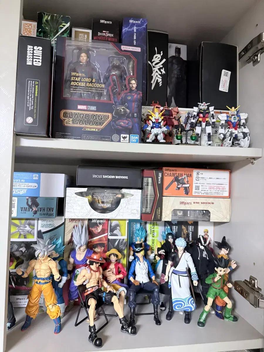 Shf 개봉 전시품 정리