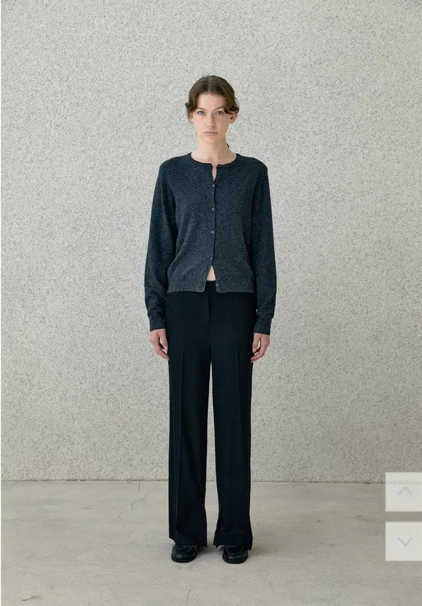 떼뚜 tetu cashmere straight pants(black)