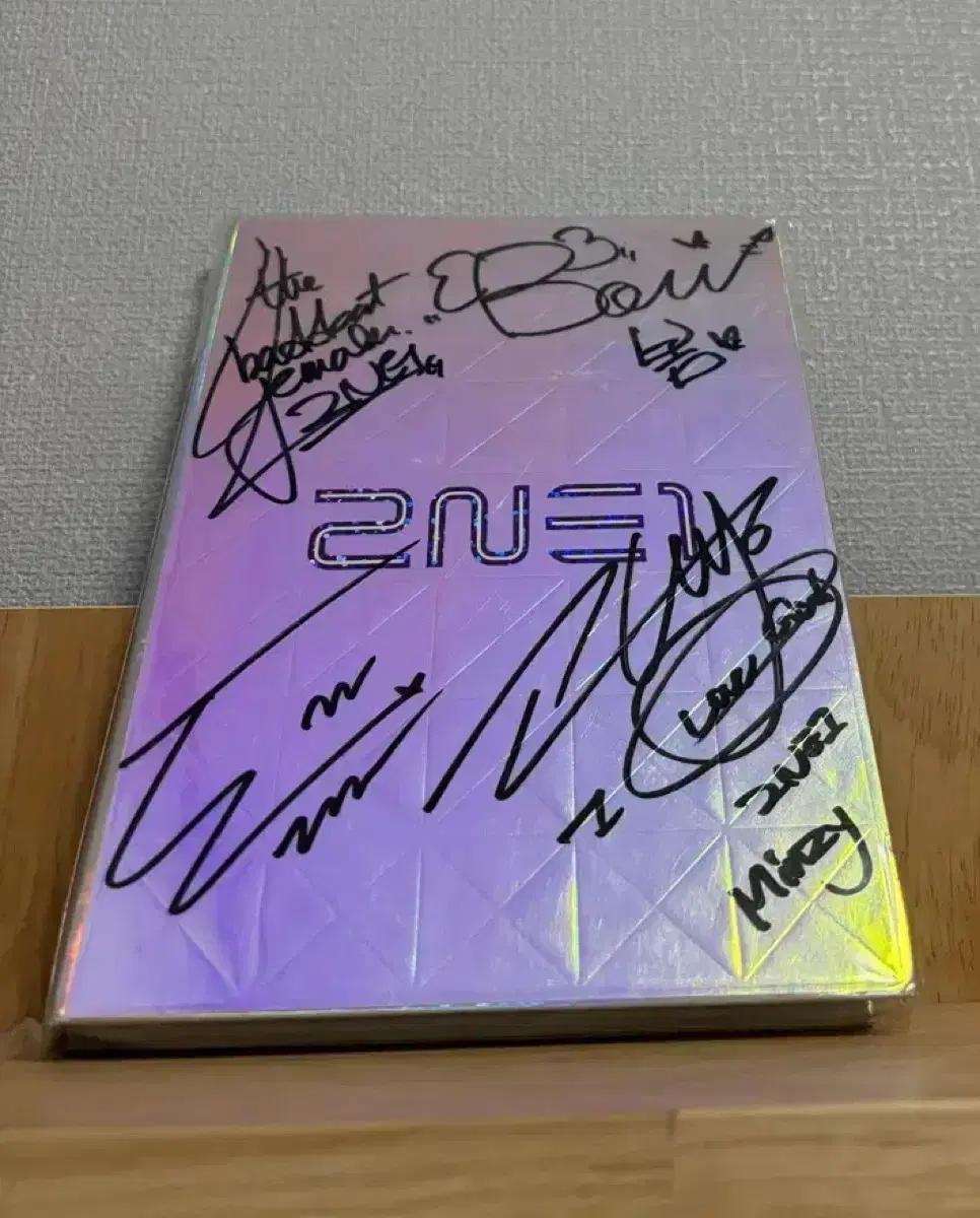 2NE1 정규 1집 To Anyone / 전멤버 비매 싸인