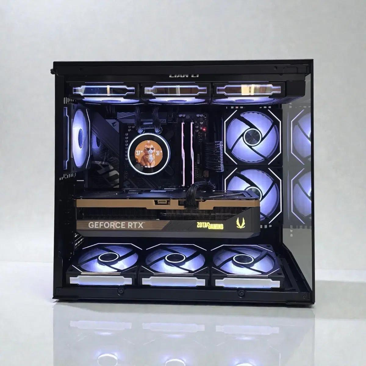 9800X3D/B850M/RTX5080 리안리 고사양 컴퓨터 본체PC