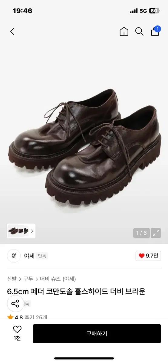 야세 페더 코만도솔 홀스하이드 더비 브라운