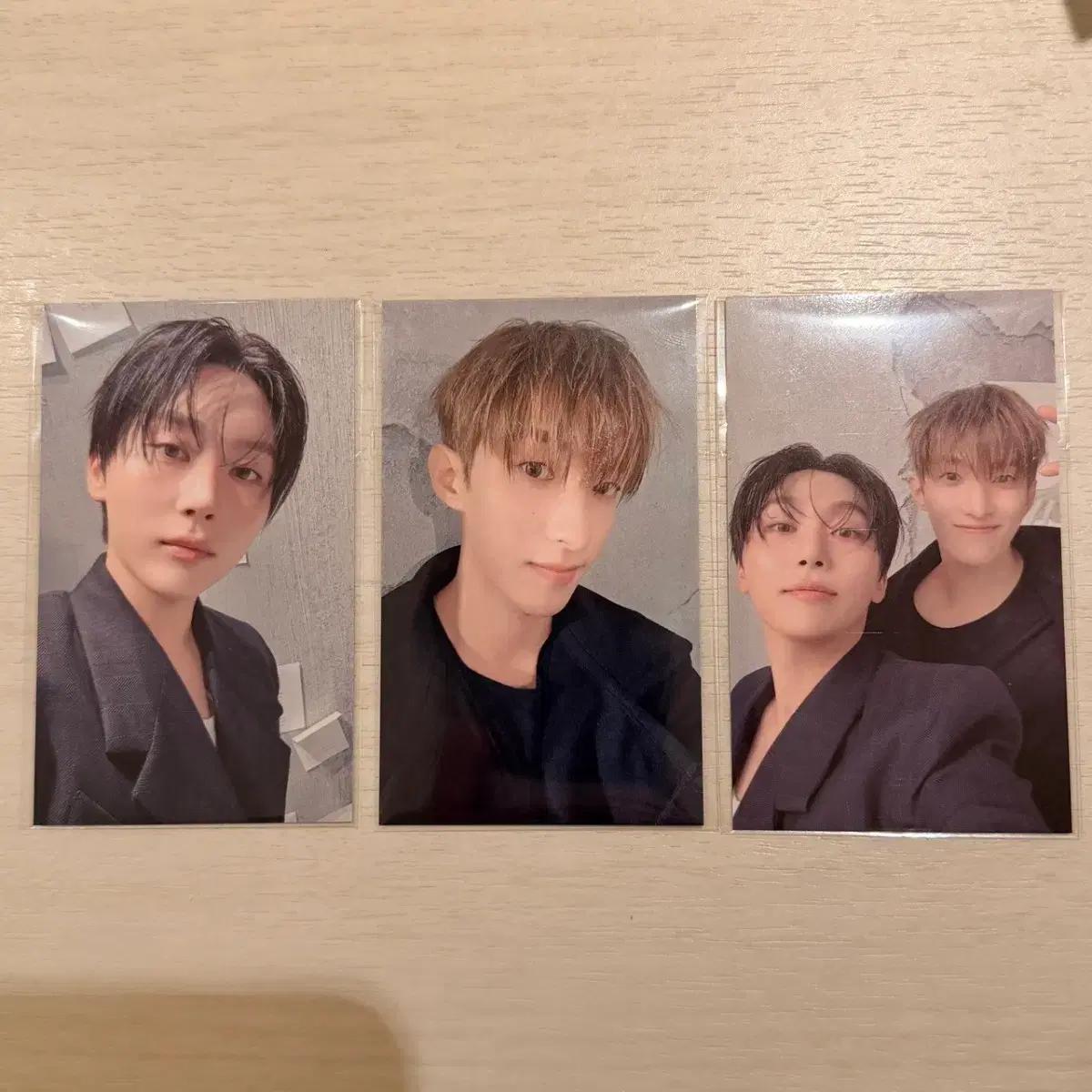 세븐틴 도겸 승관 DxS 유닛 미니 1집 소야곡일본 유니버셜 특전 교환
