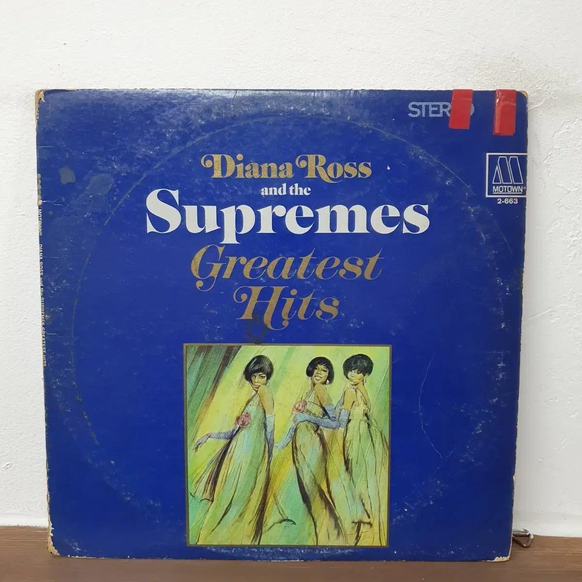 다이애나 로스 앤 더 슈프림즈 Greatest Hits 2 LP 1967