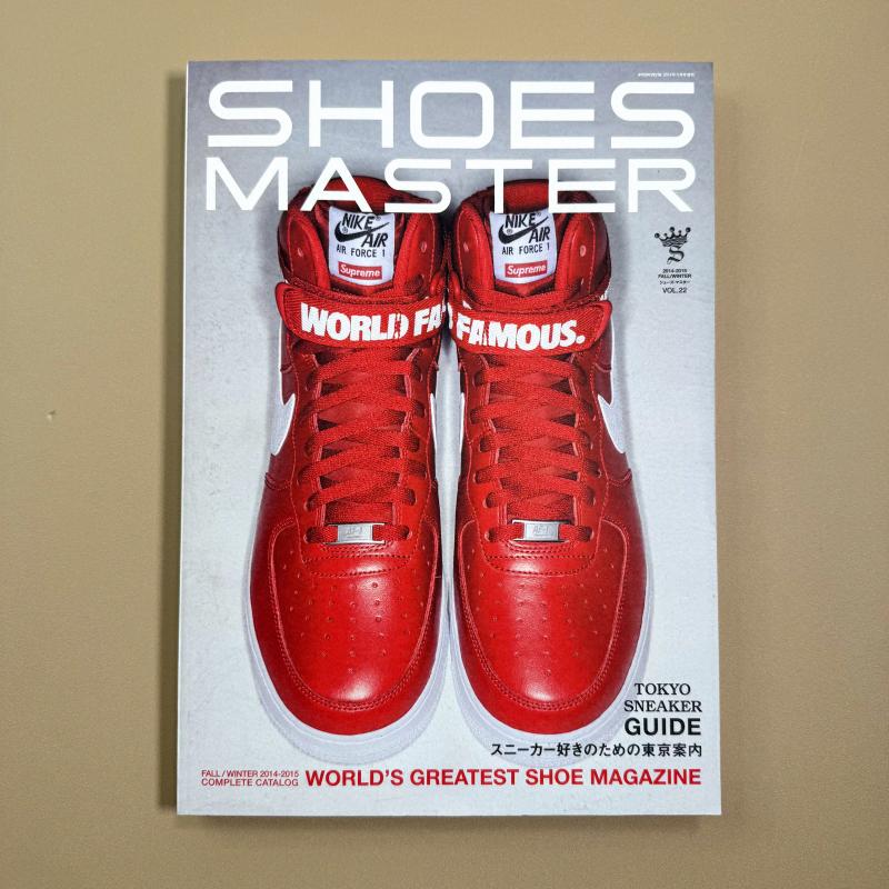 SHOES MASTER Vol22 14FW 일본 패션 잡지 스니커즈 신발