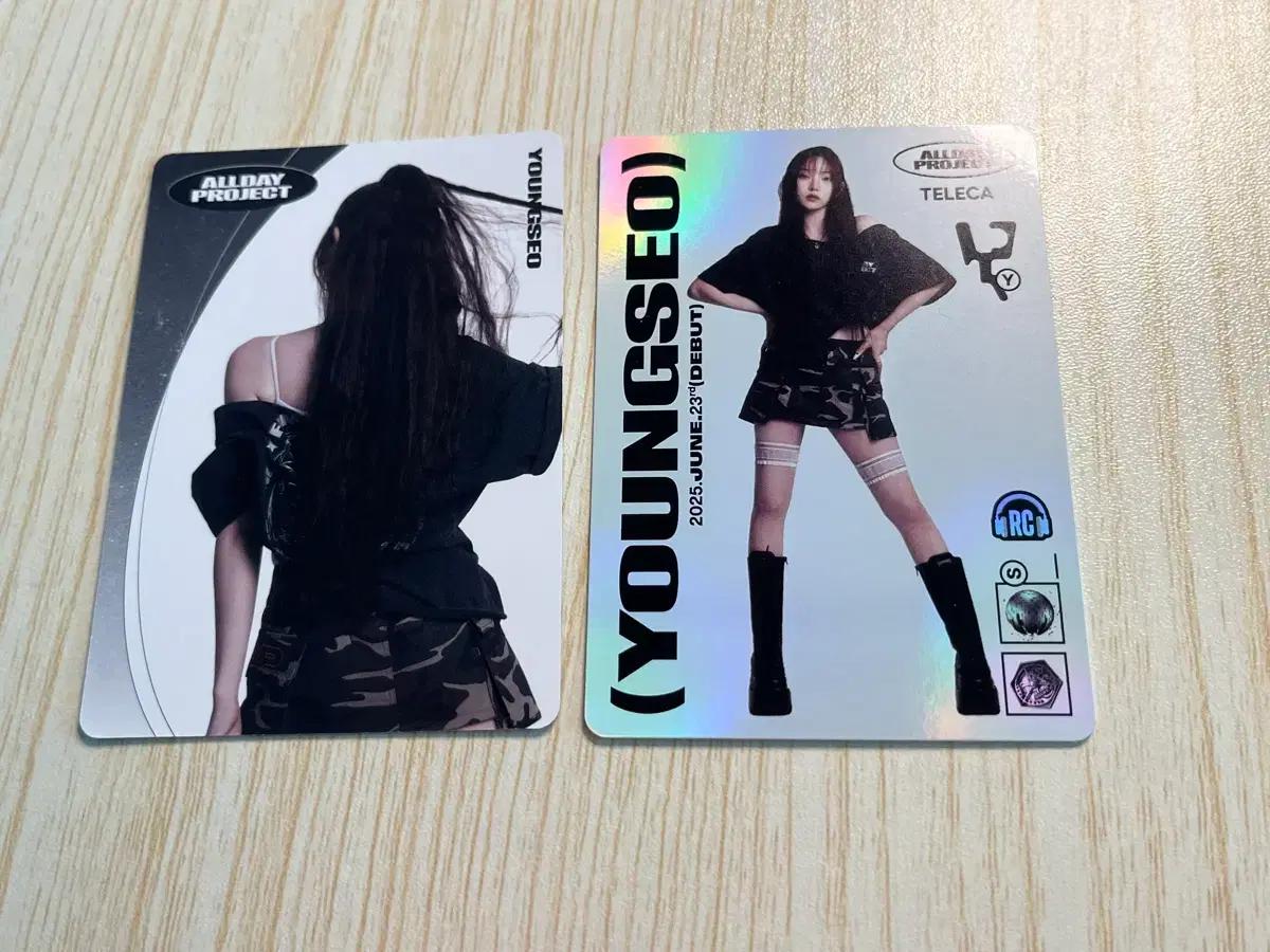 영서 올데이프로젝트 테레카 포토카드 포카 양도합니다!