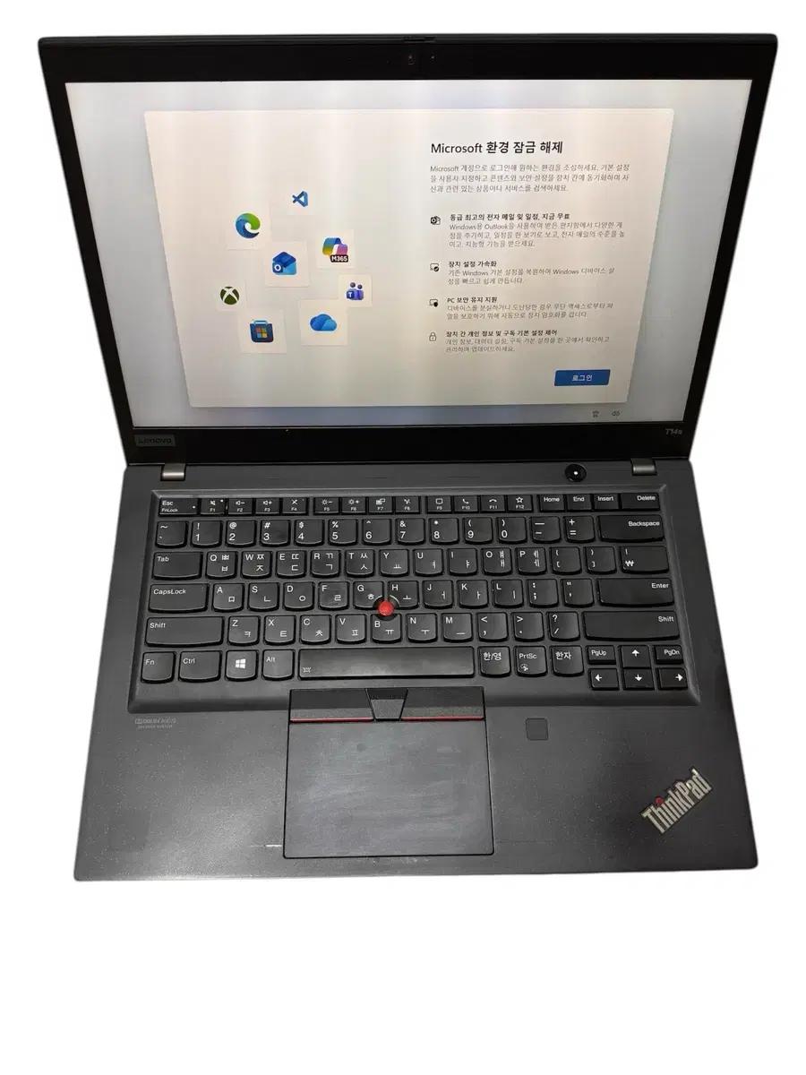 레노버 씽크패드 노트북 T14s RAM 32GB 판매합니다