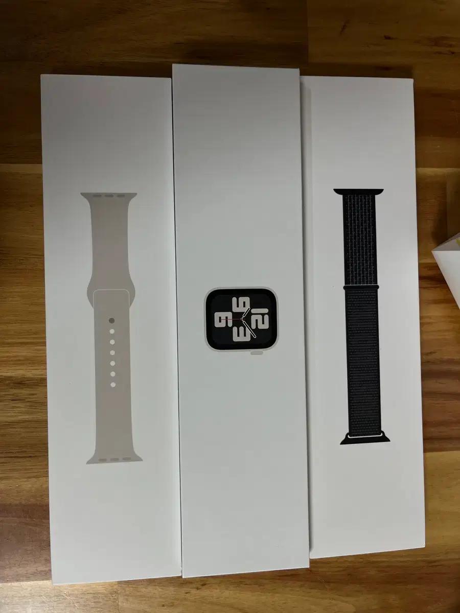 애플워치 se2 40mm 스타라이트 풀박스+나이키 스포츠루프