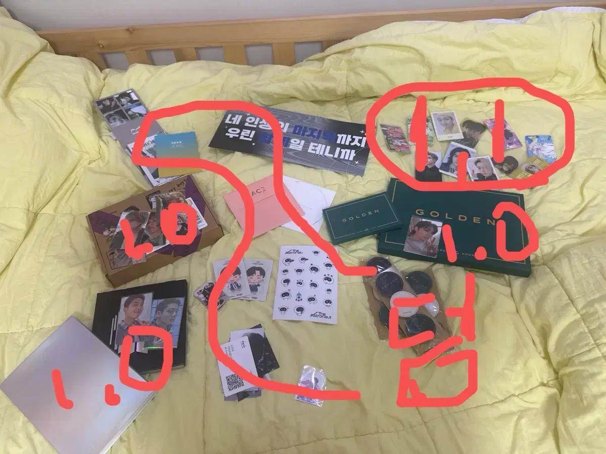 방탄소년단 앨범 포토카드 굿즈 일괄
