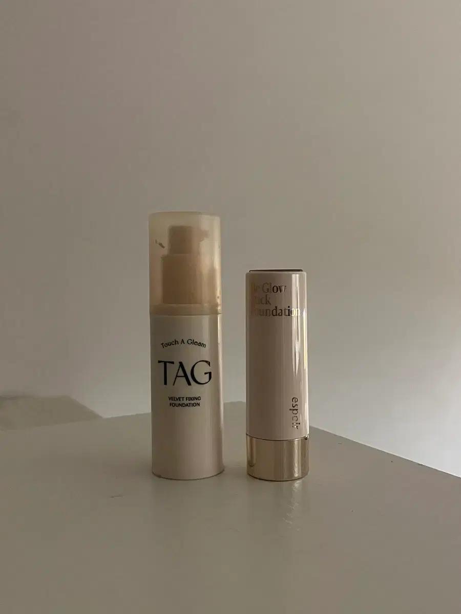 태그&에스쁘아 파데