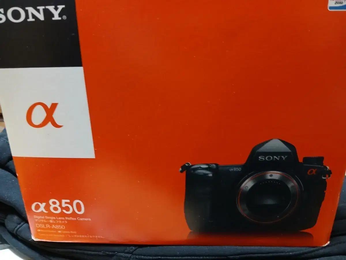 소니 Alpha A850 DSLR 카메라 바디.