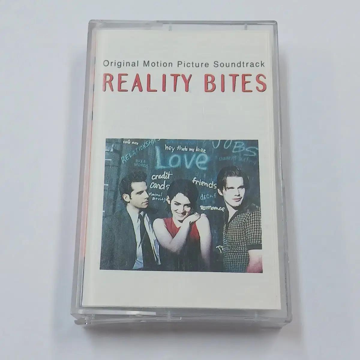 (중고 카세트) Reality Bites OST 카세트 테이프