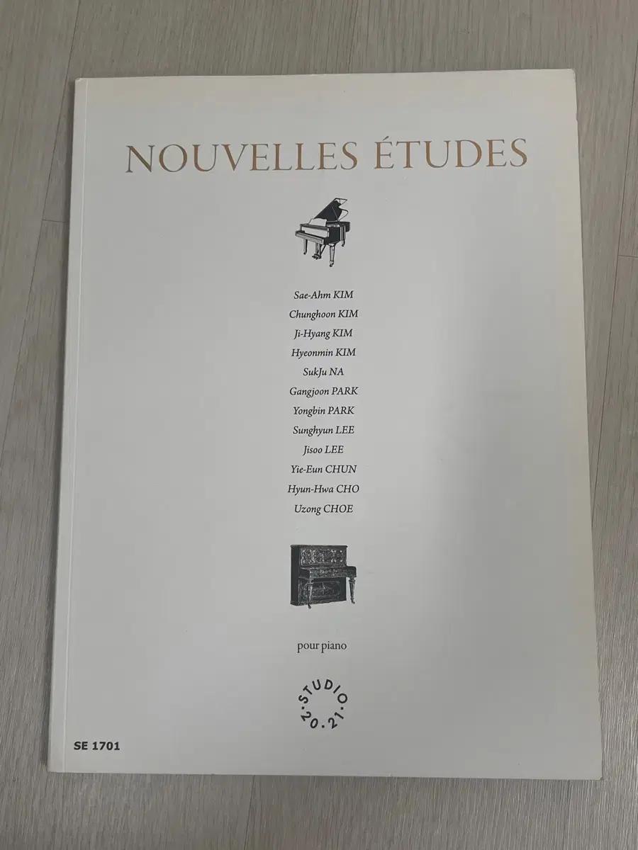 Nouvelles Etudes pour piano(SE 1701)/Stu