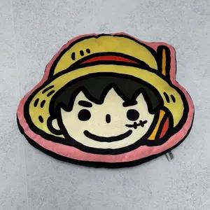 원피스 루피 페이스 얼굴 쿠션 누이 인형