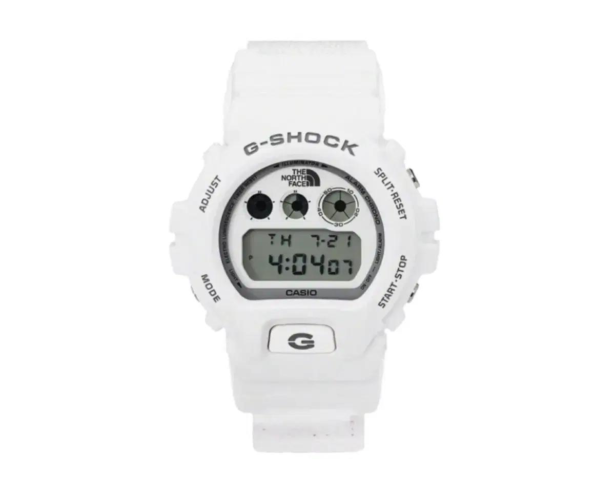 카시오 지샥 x 슈프림 x 노스페이스 DW-6900 화이트