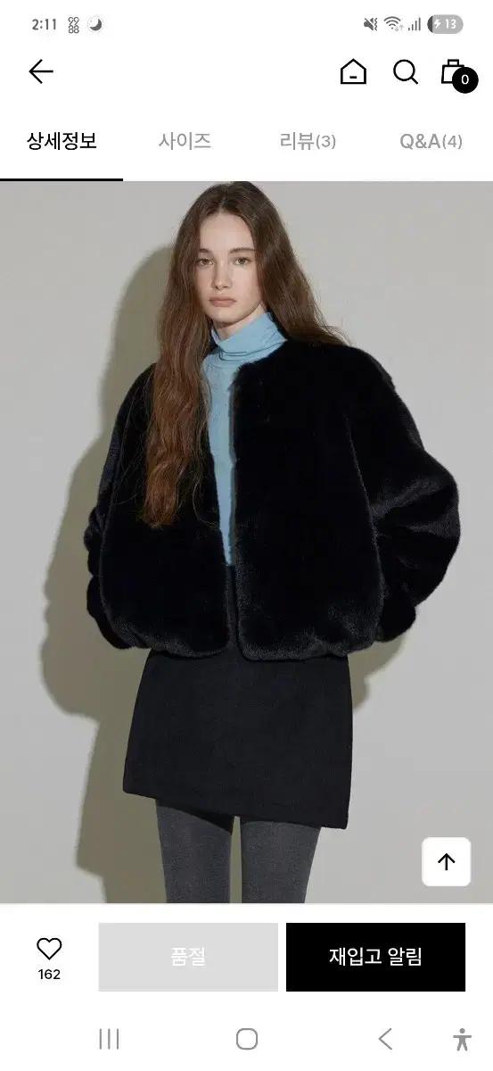 ODS MONT ECO FUR COAT 에코퍼(BLACK)