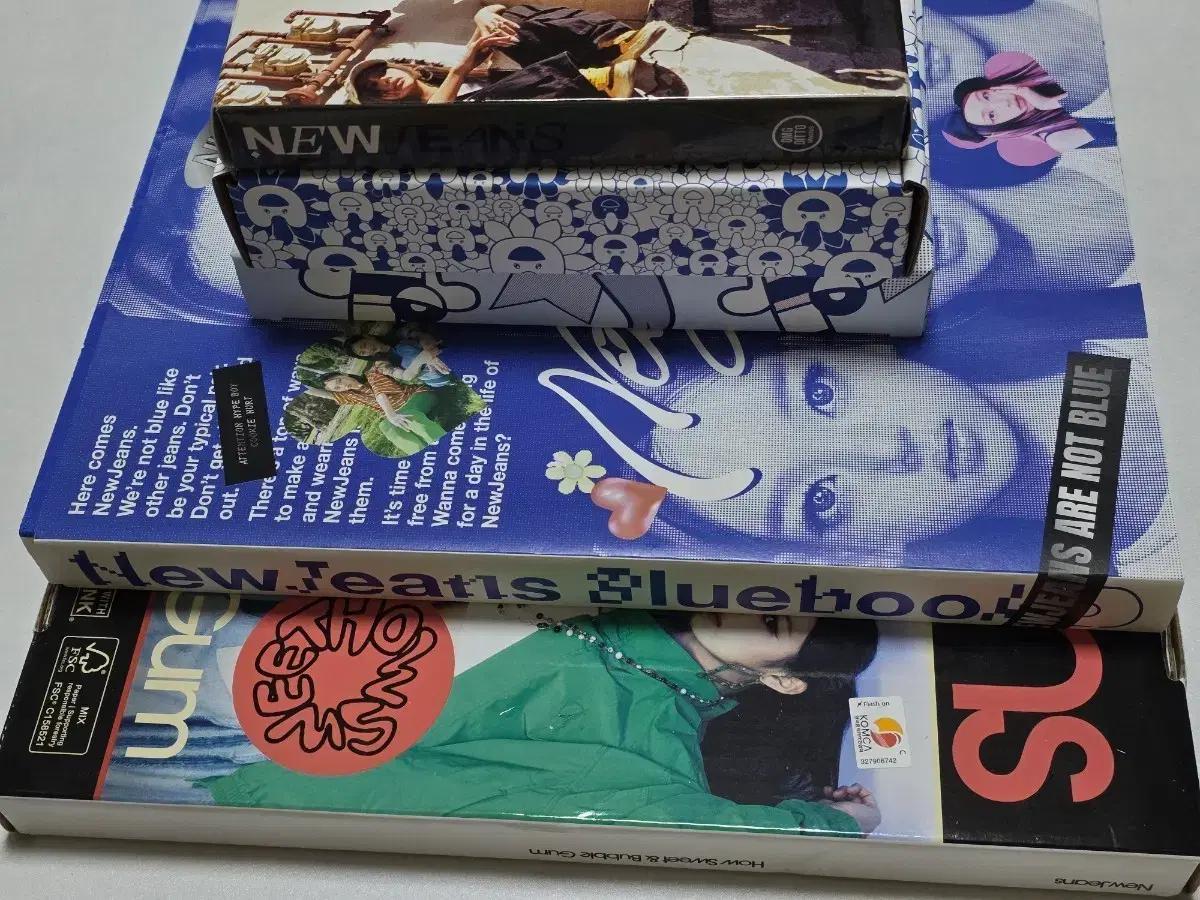 뉴진스 앨범 블루북, 디토, 뉴진스, 하우스윗 단체, 슈퍼내추럴 하니