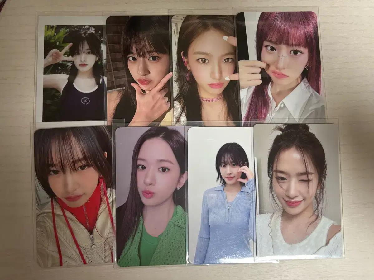 아이브 포카 이서 유진 리즈 가을 레이 앨포 특전 미공포 광고