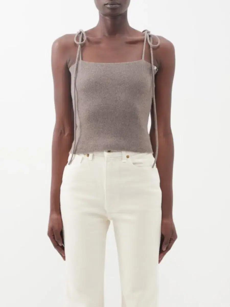 Extreme Cashmere No.141 Tank Top Khaki