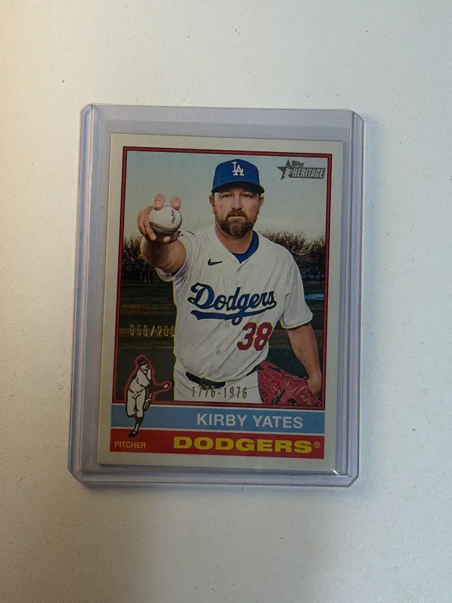 커비 예이츠 2025 한정 Topps MLB 야구카드