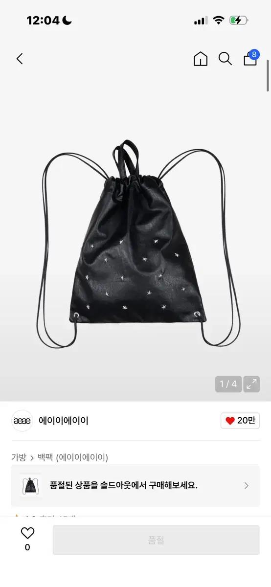 에이이에이이 aeae 가방 짐색