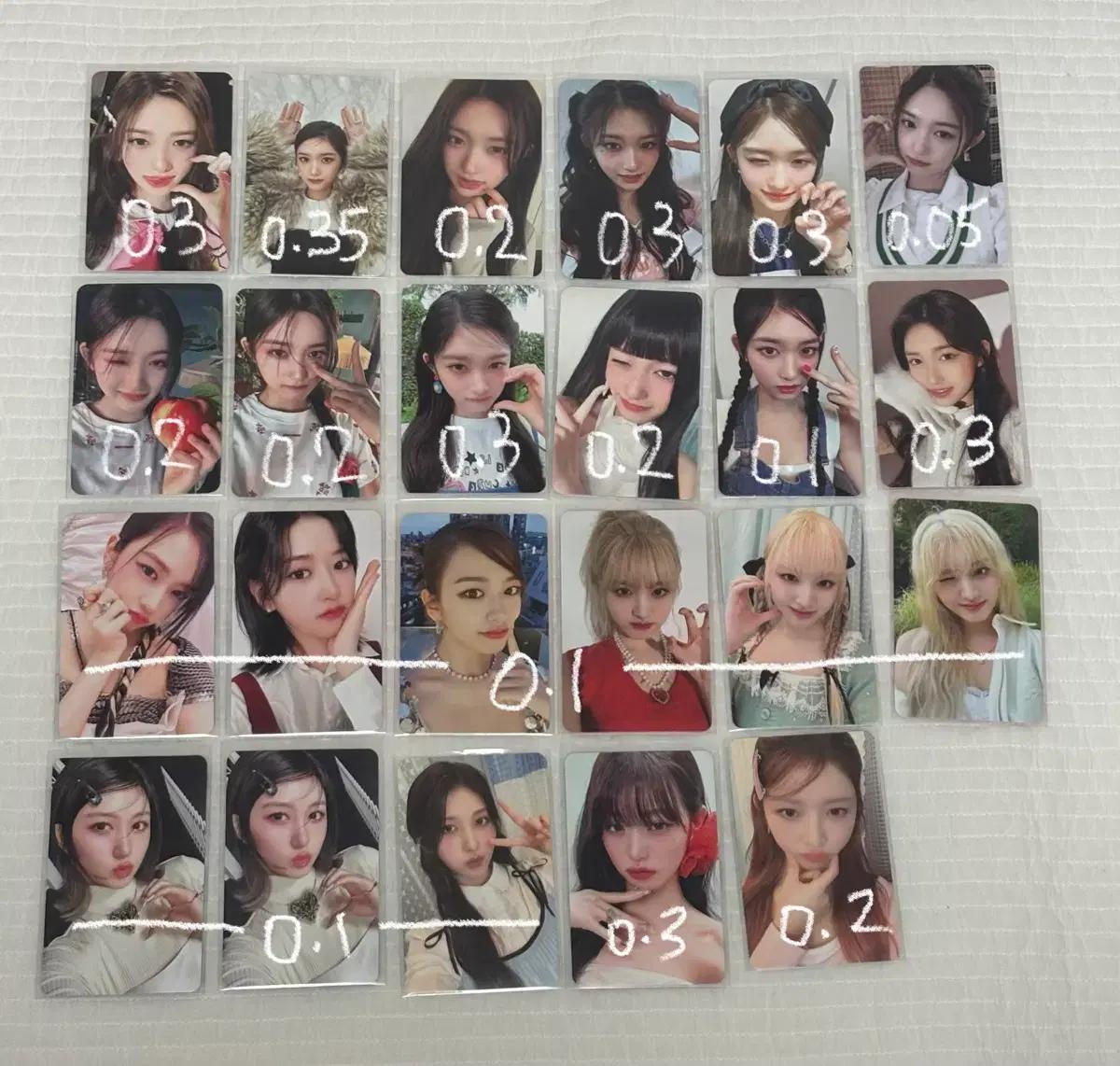 공굿덤)아이브 포카 판매