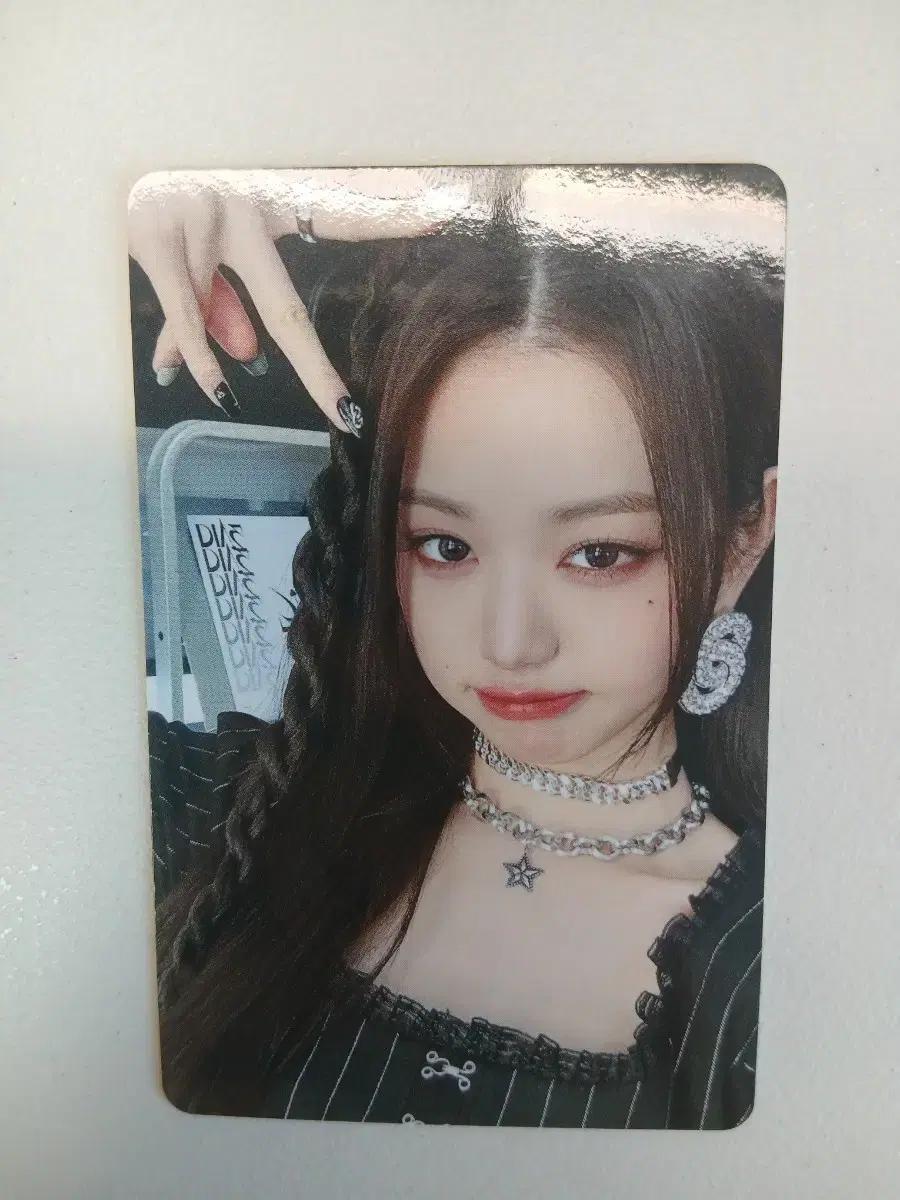 아이브 장원영 웨이브 타워레코드 럭드 포카