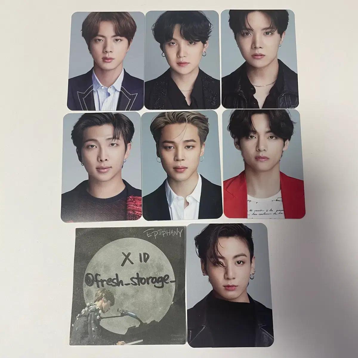 방탄소년단 디아이콘 2021 단체포토북 포카 BTS DICON