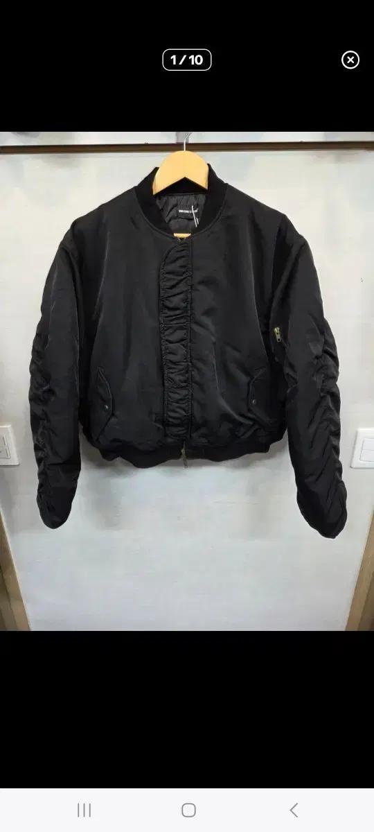 빈티지 Vulcan store 투웨이 셔링 항공 크롭 패딩자켓 m