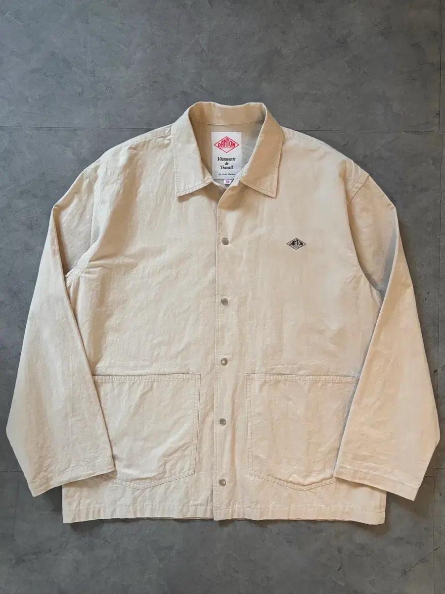 DANTON 단톤 25SS 린넨 라이트 커버올 자켓