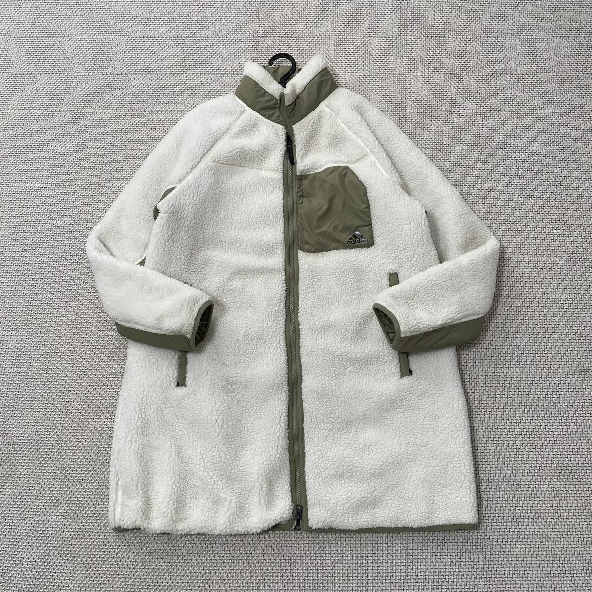 XL 아디다스 양면 셰르파 롱 후리스 N.9170