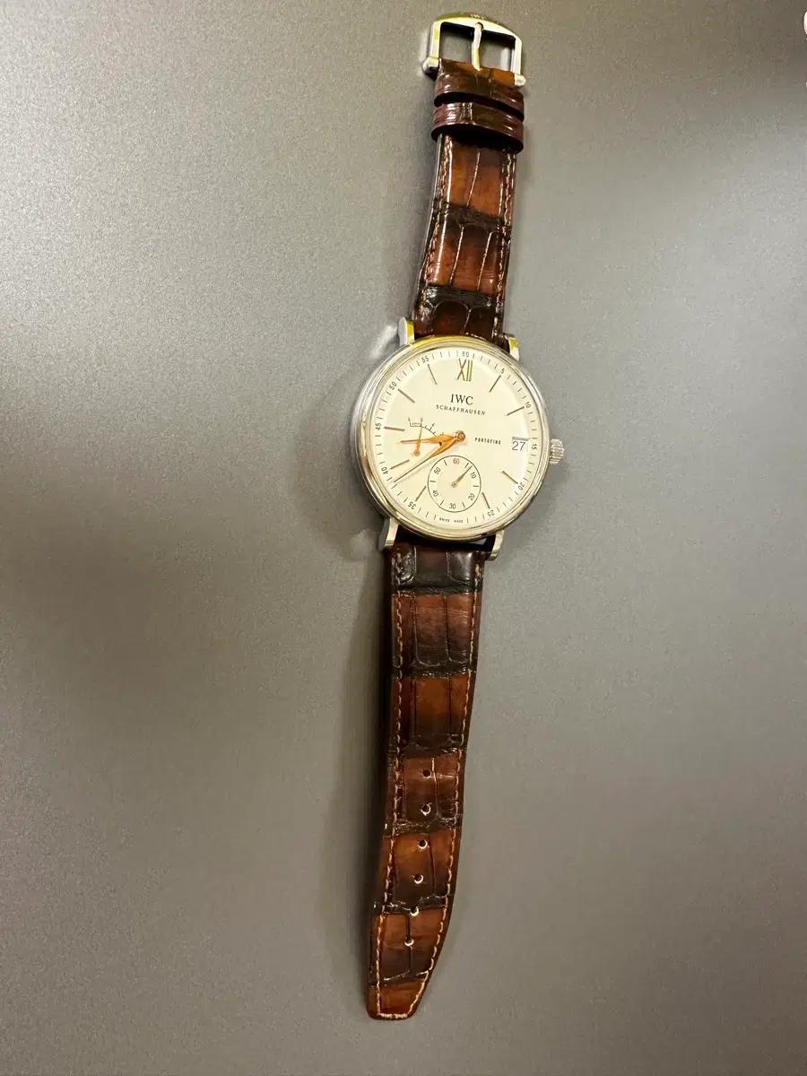 iwc 포르토피노 핸드와인드 8days