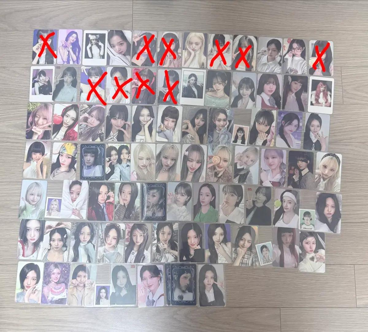 아이브포카 양도 원영 레이 유진 리즈 이서 가을 팬콘 시그 사웨