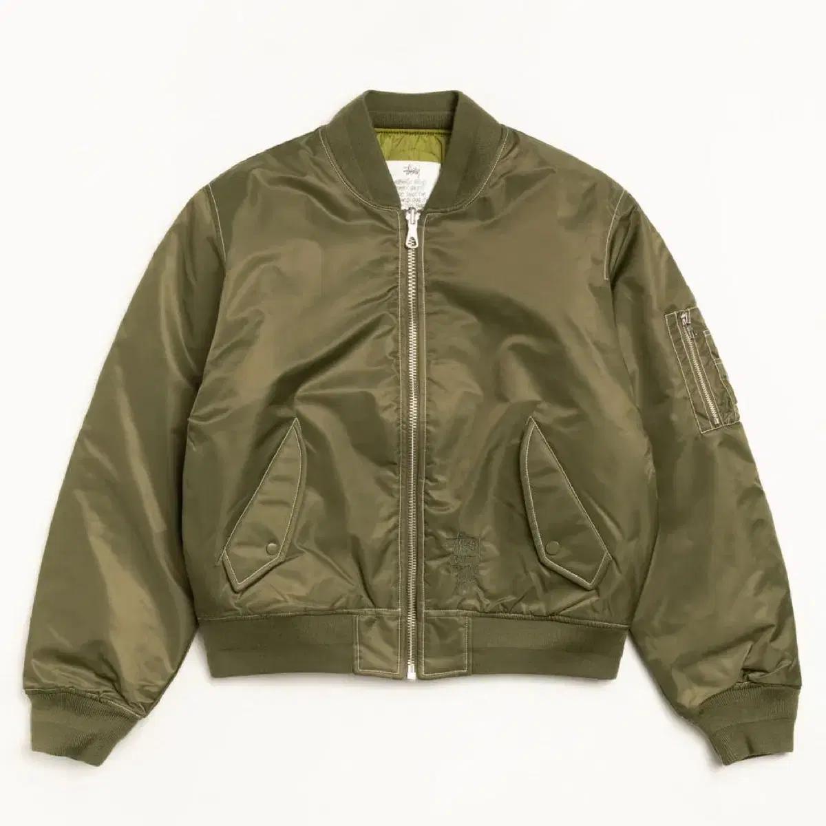 Stussy Built Reversible Bomber Jacket Ol