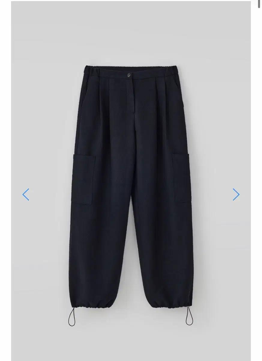 타낫 T/T Tweed jogger pants (navy) M 사이즈