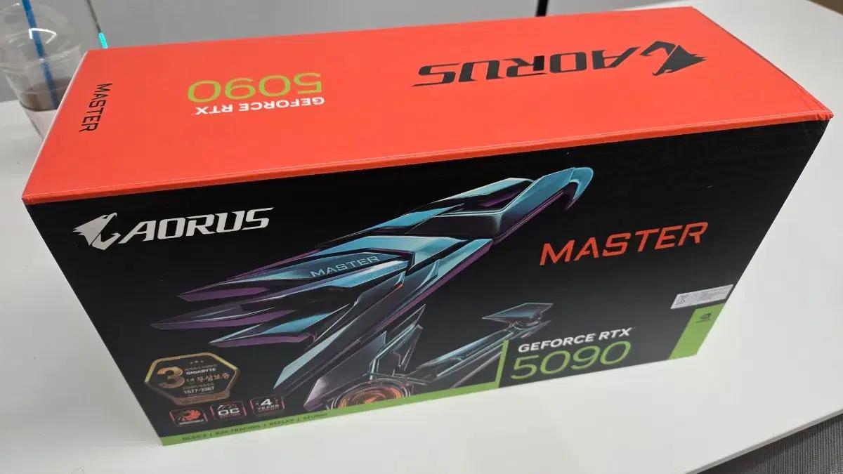 기가바이트 RTX 5090 어로스 마스터 미개봉