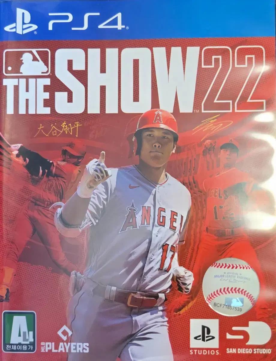 ps4 플스4  더쇼22 (중고/정발/영어)
