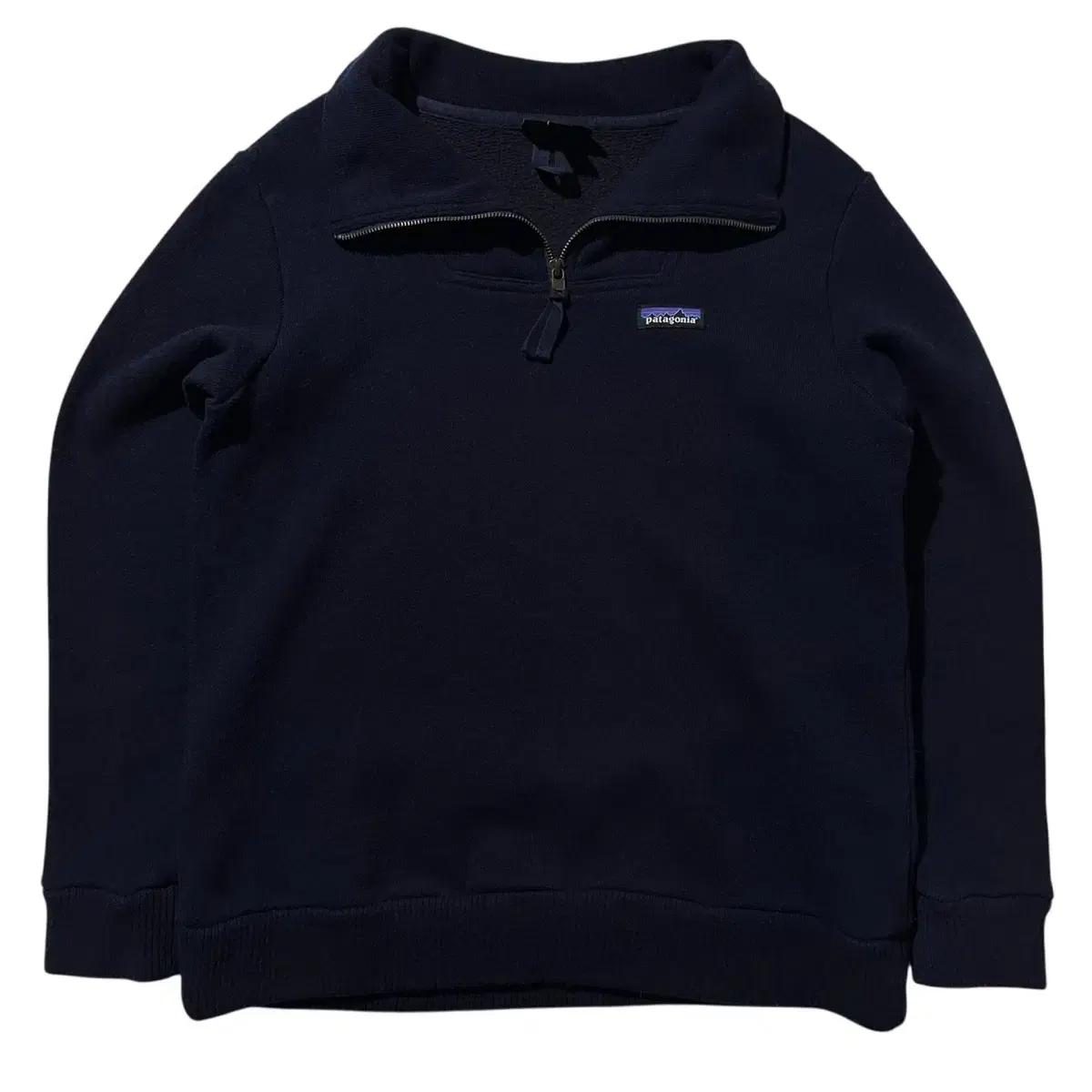 [여L-XL] 파타고니아 울리 플리스 하프집업 풀오버 네이비