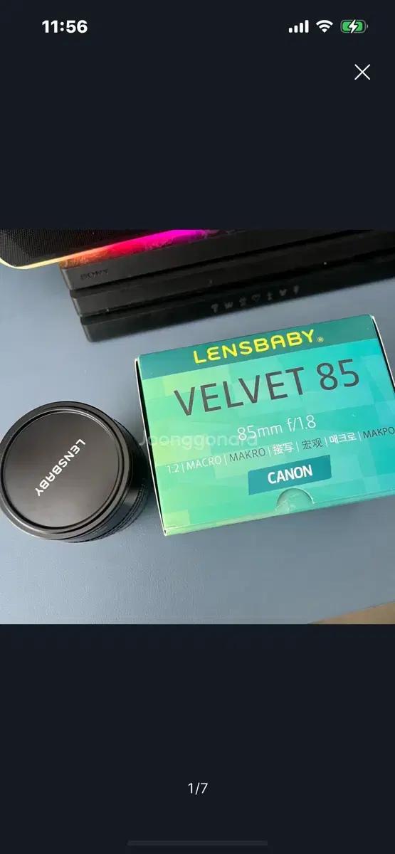 캐논 렌즈베이비 85mm F1.8 벨벳 렌즈