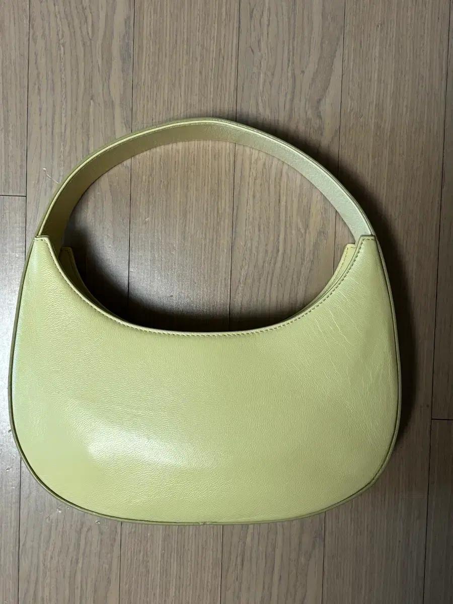 RECTO 렉토 thumb bag 레더 떰브백 토트백 옐로우