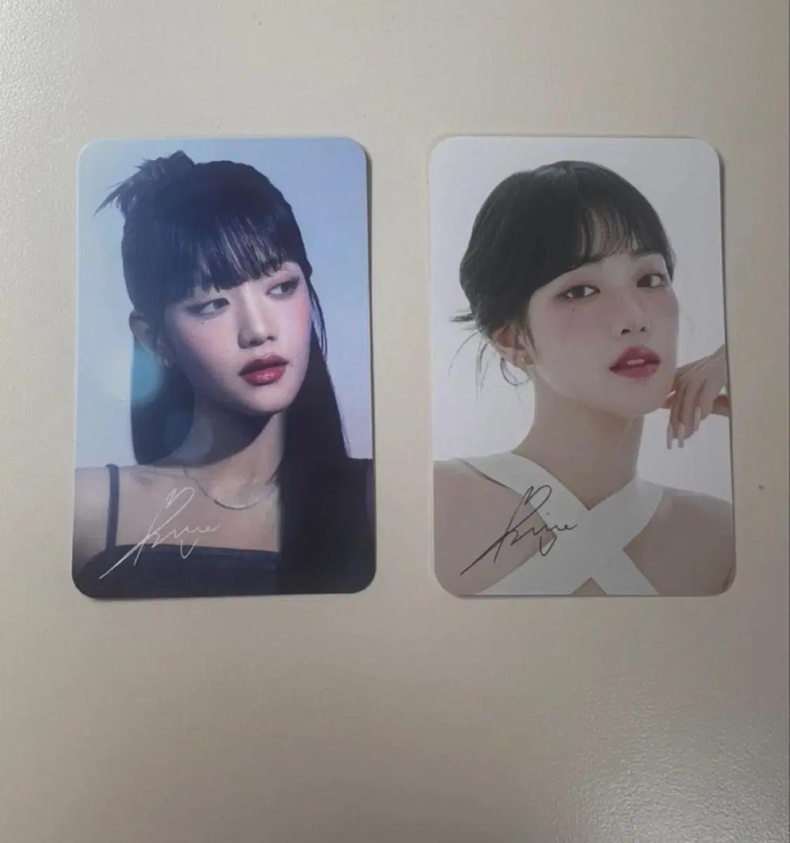 여자아이들 민니 스타일난다 포토카드