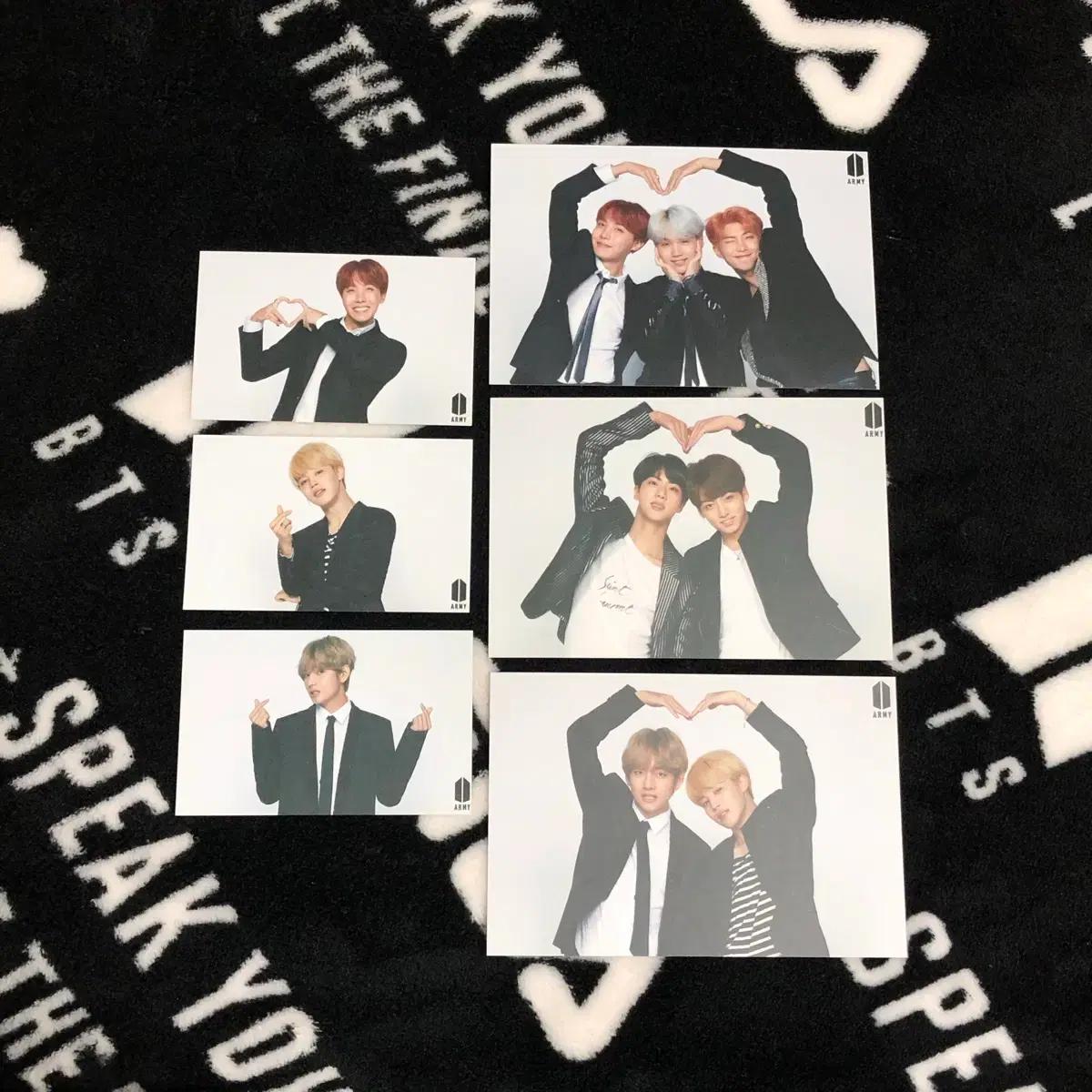 방탄 윙파콘 윙즈파이널 아미부스 포카 BTS WINGS ARMY POCA