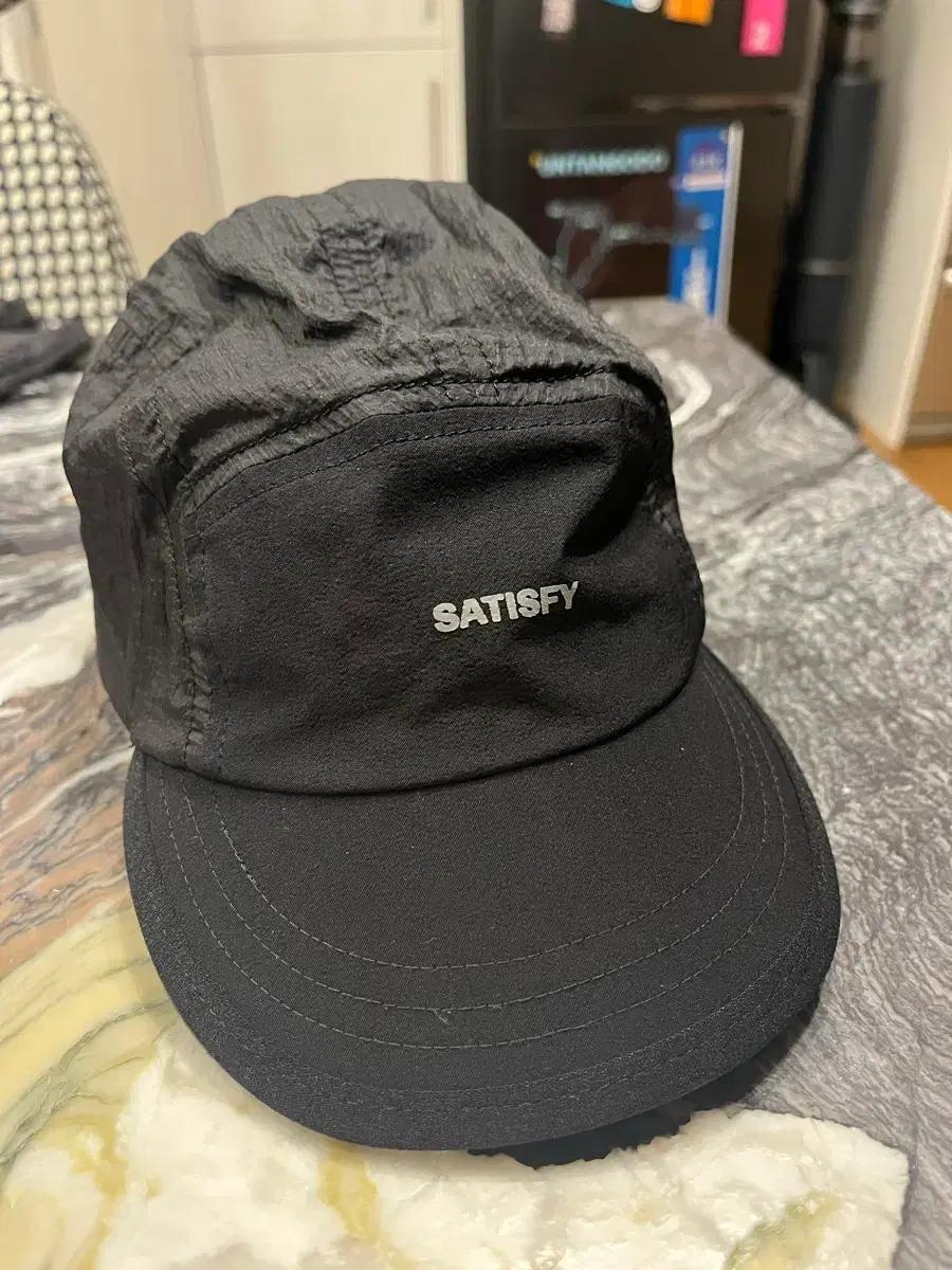 세티스파이 모자 검정 satisfy