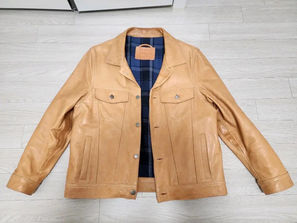 Coronado leather 말가죽 자켓