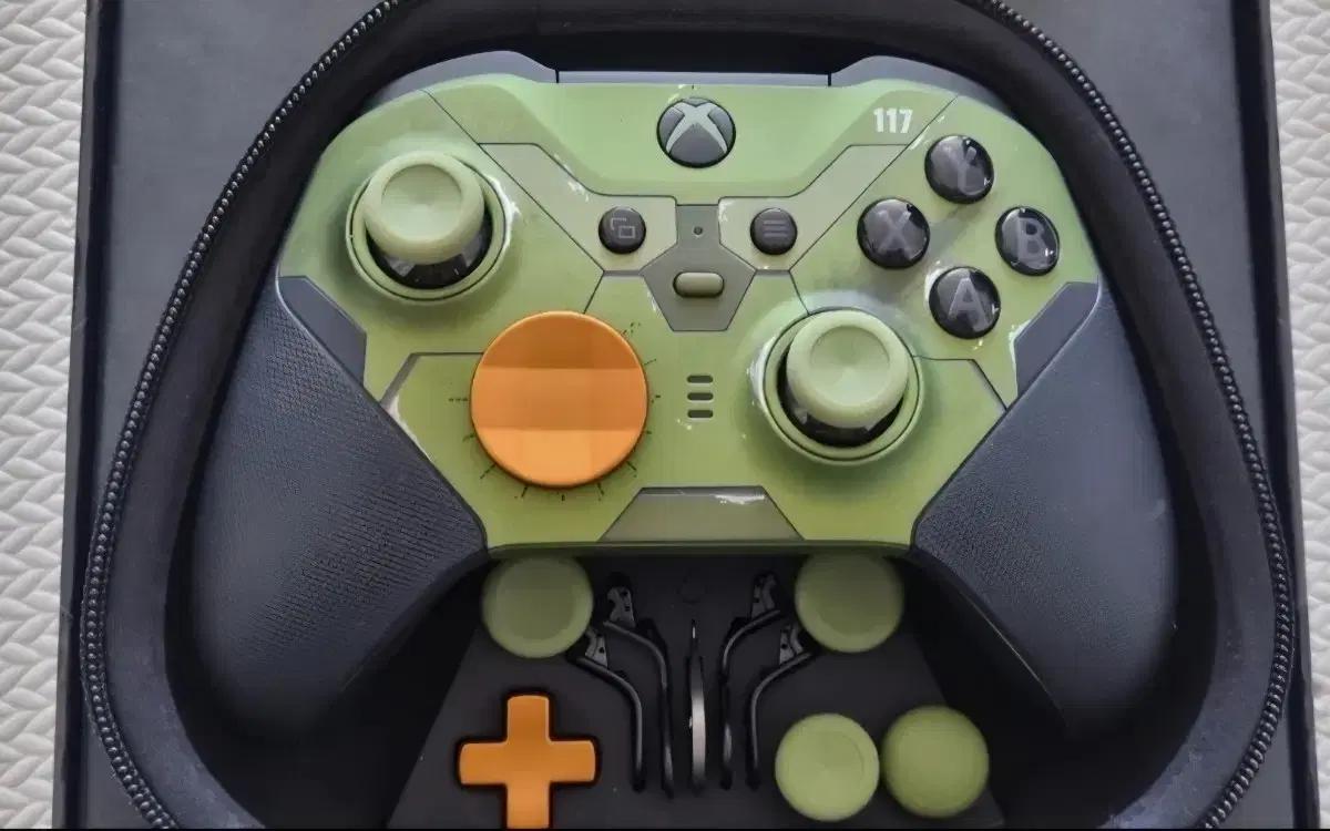헤일로 엘리트 엑박 패드 halo Xbox elite pad2 한정판