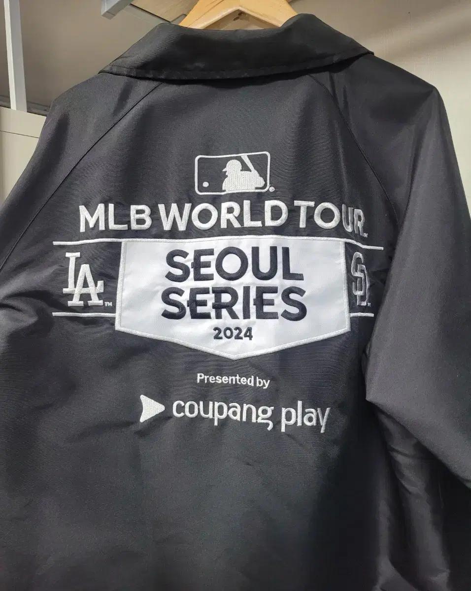 MLB 월드투어 서울시리즈 2024 코치 자켓 야구 유니폼 스태프 지급용
