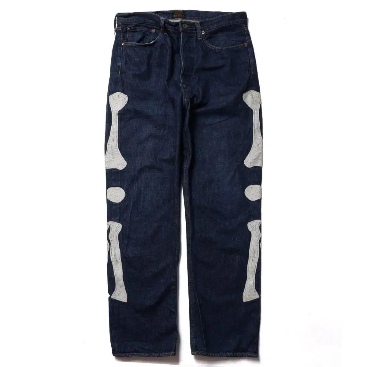 케피탈 kapital Bone Denim Mexican Pants